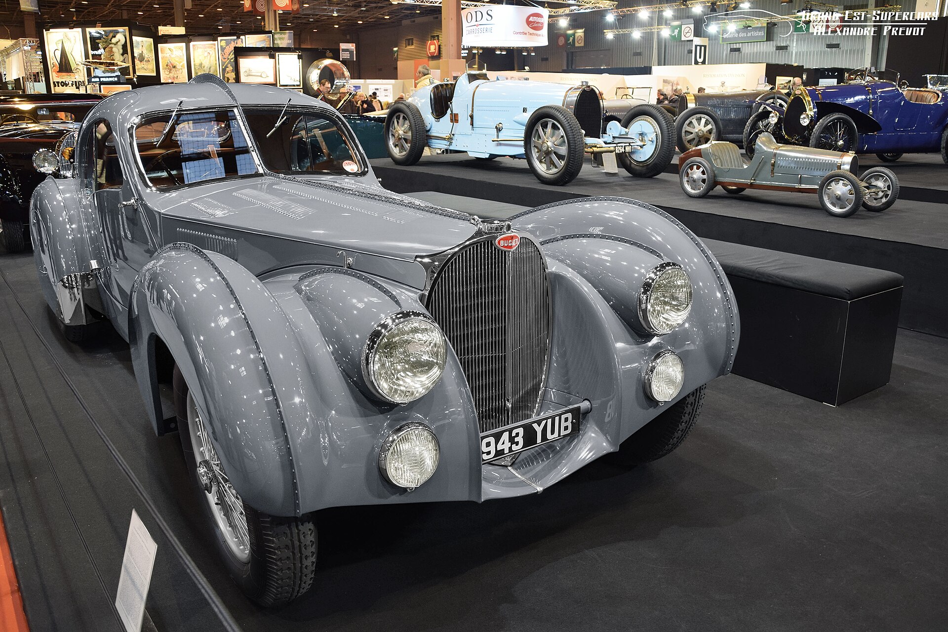 Bugatti Type 57SC Atlantic으로 적힌 사진