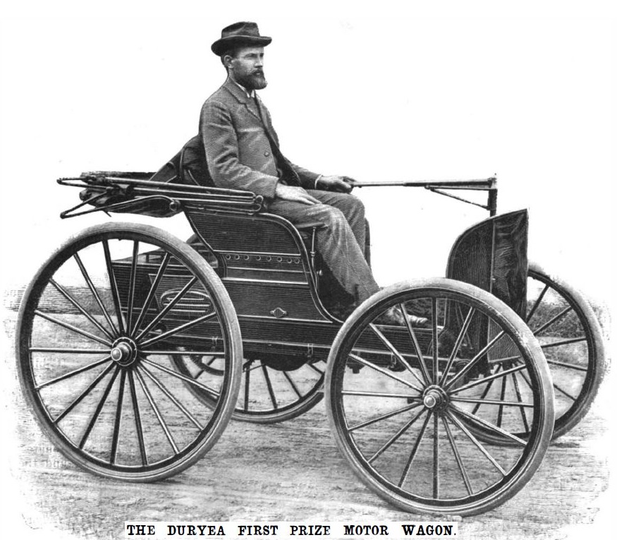 1895년 11월 28일 타임스-헤럴드 경주의 Frank Duryea 차